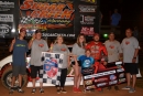 Kenny Collins earned $2,000 on June 15 for his Red Clay Series at Sugar Creek Raceway in Blue Ridge, Ga. (Deango Motorsports Photography)