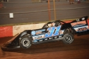 Skip Arp led all the way June 29 at Dixie Speedway in Woodstock, Ga., for a $3,000 victory on the Topless Outlaw Dirt Racing Series. (Mike Blevins)
