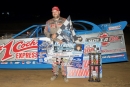 Alex Ferree of Saxonburg, Pa., earned $5,000 on July 20 at Latrobe (Pa.) Speedway on Jay&#039;s Automotive United Late Model Series. (Derek Bobik/wrtspeedwerx.com)