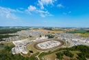 An overview of Eldora Speedway upon the official opening of the 54th annual World 100 on Thursday afternoon in Rossburg, Ohio. (Zach Yost)