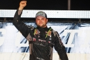 Hudson O&#039;Neal led the second half of Sept. 5&#039;s second semifeature at Eldora Speedway for a $12,000 victory opening World 100 weekend in Rossburg, Ohio. (Zach Yost)