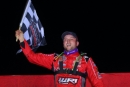 Hudson O&#039;Neal won Sept. 25&#039;s Castrol FloRacing Night in America at Brownstown (Ind.) Speedway, earning $20,000. (joshjamesartwork.com)