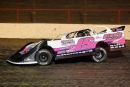 Ryan Gustin won Oct. 4 at Lucas Oil Speedway in Wheatland, Mo., for his second straight Lucas Oil Midwest LateModel Racing Association victory. (photosbyboyd.smugmug.com)