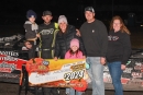 Nick Beyenhof earned $2,024 for an Oct. 5 Limited Late Model victory at Interstate Speedway in Jefferson, S.D. (jamielainephoto.com)