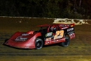 Cory Hedgecock on his way to a$12,059 victory in Oct. 12&#039;s Butterball Wooldridge Memorial at Richmond (Ky.) Raceway. (Ryan Roberts)