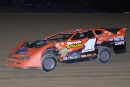 Ricky Weeks of Rutherfordton, N.C., overcame a potential tire controversy to lead all 50 laps, winning the $5,000 season finale at Dublin (N.C.) Motor Speedway in 2007. (Rhett Butler)