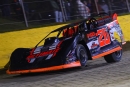 Ricky Thornton Jr. on his way to a $20,000 victory in Nov. 15&#039;s Castrol FloRacing Night In America-sanctioned Peach State Classic opener at Senoia (Ga.) Raceway (joshjamesartwork.com)