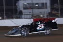 Dillon McCowan heads for a $6,064 victory in Nov. 16&#039;s Super Late Model Turkey Bowl at Springfield (Mo.) Raceway. (B.A Racing Photos by Branden Aeling)