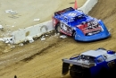 Rusty Griffaw (16) slams into the infield barrier, ending his weekend in St. Louis. (photosbyboyd.smugmug.com)