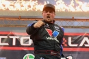 Brandon Sheppard celebrates Dec. 7&#039;s Castrol Gateway Dirt Nationals victory at The Dome at America&#039;s Center in St. Louis. He earned $30,000 in repeating 2023&#039;s triumph. (photosbyboyd.smugmug.com)