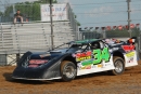 Mike Marlar of Winfield, Tenn., led the final 10 laps to win the Northern Allstars Late Model Series stop at Lawrenceburg (Ind.) Speedway. (Todd Turner)