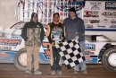 Dylan Thornton picked up $2,000 on Jan. 23 for his Ernie Mincy Early Thaw victory at Central Arizona Raceway in Casa Grande. (speedway-shots.com)