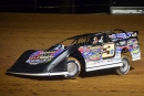 Brian Shirley led 30 laps Feb. 28 at Springfield (Mo.) Raceway for a victory in the weekend opener of the MLRA tribute weekend. (photosbyboyd.smugmug.com)