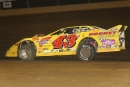 Tom Myers drove his Bryan Klinedinst-owned car to his first Renegade Racing Series victory at Thunder Valley Speedway in Central City, Pa., on Aug. 10, 2002. (rickschwalliephotos.com)